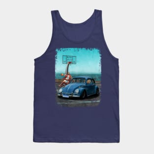 Jesus dribling the Devil Tank Top